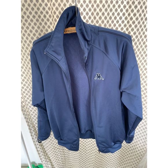 Vintage kappa tracksuit with zip up hidden logo in sleeves - Picture 6 of 7